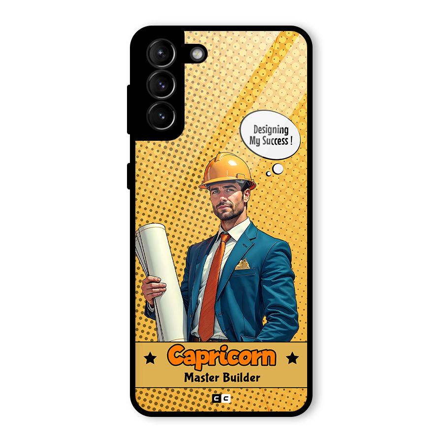 Successful Capricorn Glass Back Case for Galaxy S21 Plus