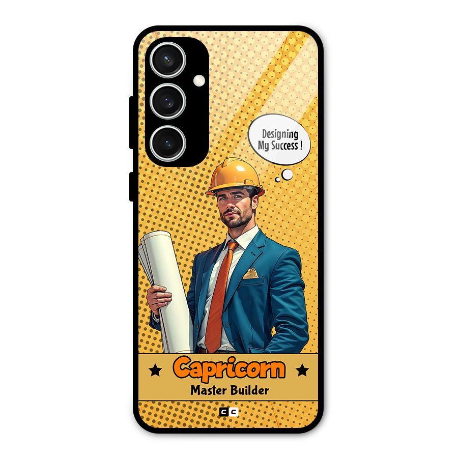 Successful Capricorn Glass Back Case for Galaxy S23 FE