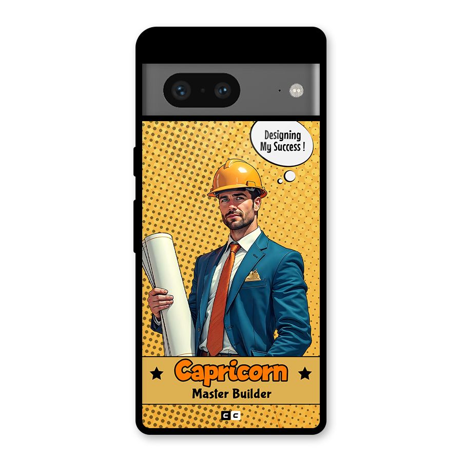 Successful Capricorn Glass Back Case for Google Pixel 7