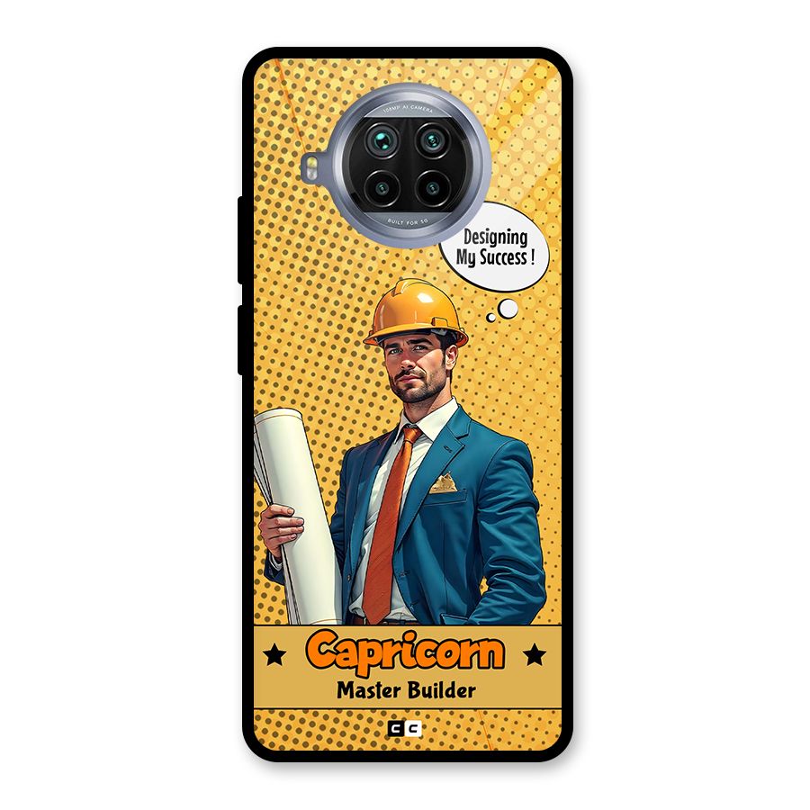 Successful Capricorn Glass Back Case for Mi 10i