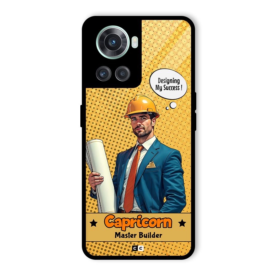 Successful Capricorn Glass Back Case for OnePlus 10R
