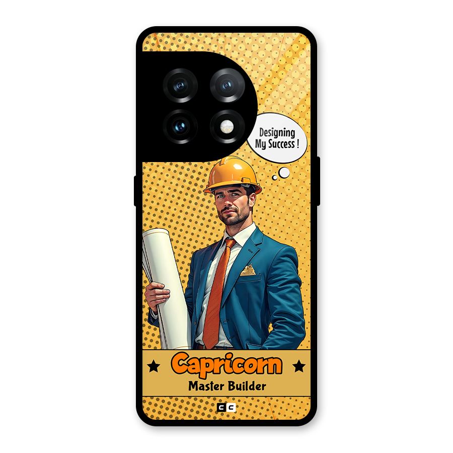 Successful Capricorn Glass Back Case for OnePlus 11