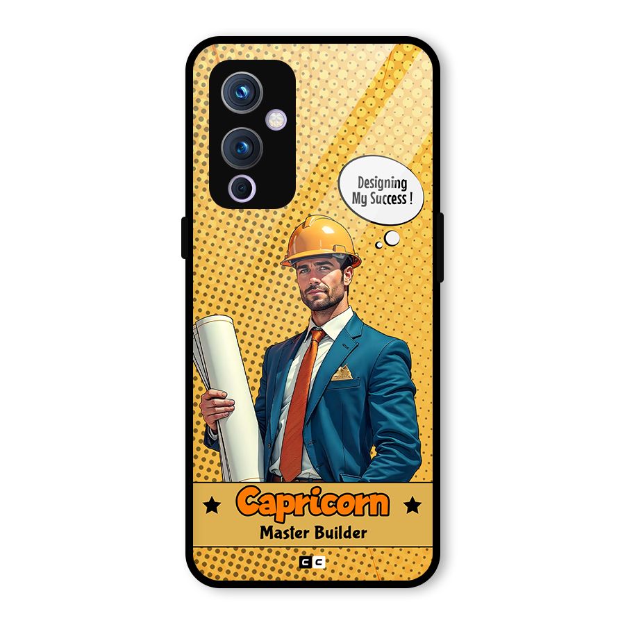 Successful Capricorn Glass Back Case for OnePlus 9