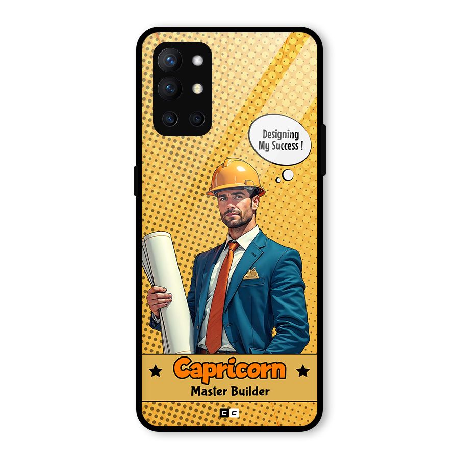 Successful Capricorn Glass Back Case for OnePlus 9R