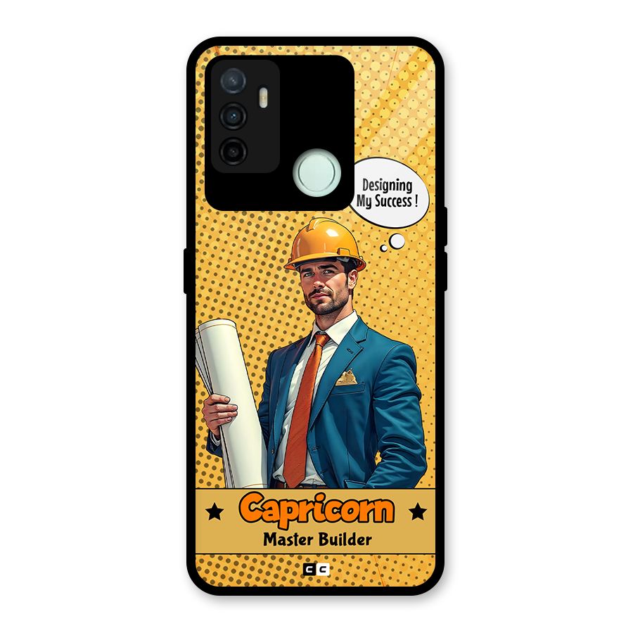Successful Capricorn Glass Back Case for Oppo A53