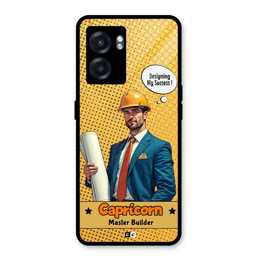 Successful Capricorn Glass Back Case for Oppo K10 (5G)