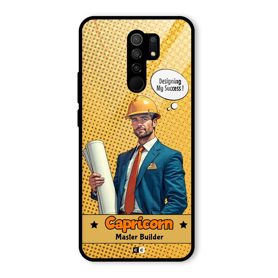 Successful Capricorn Glass Back Case for Poco M2