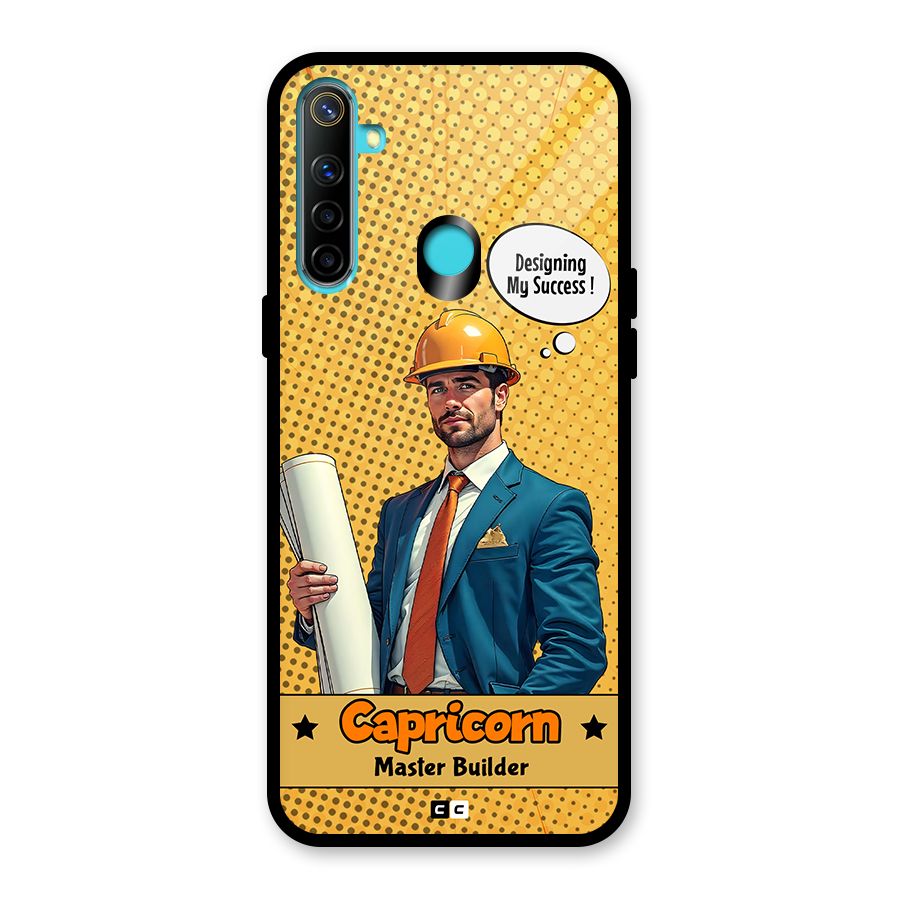 Successful Capricorn Glass Back Case for Realme 5i