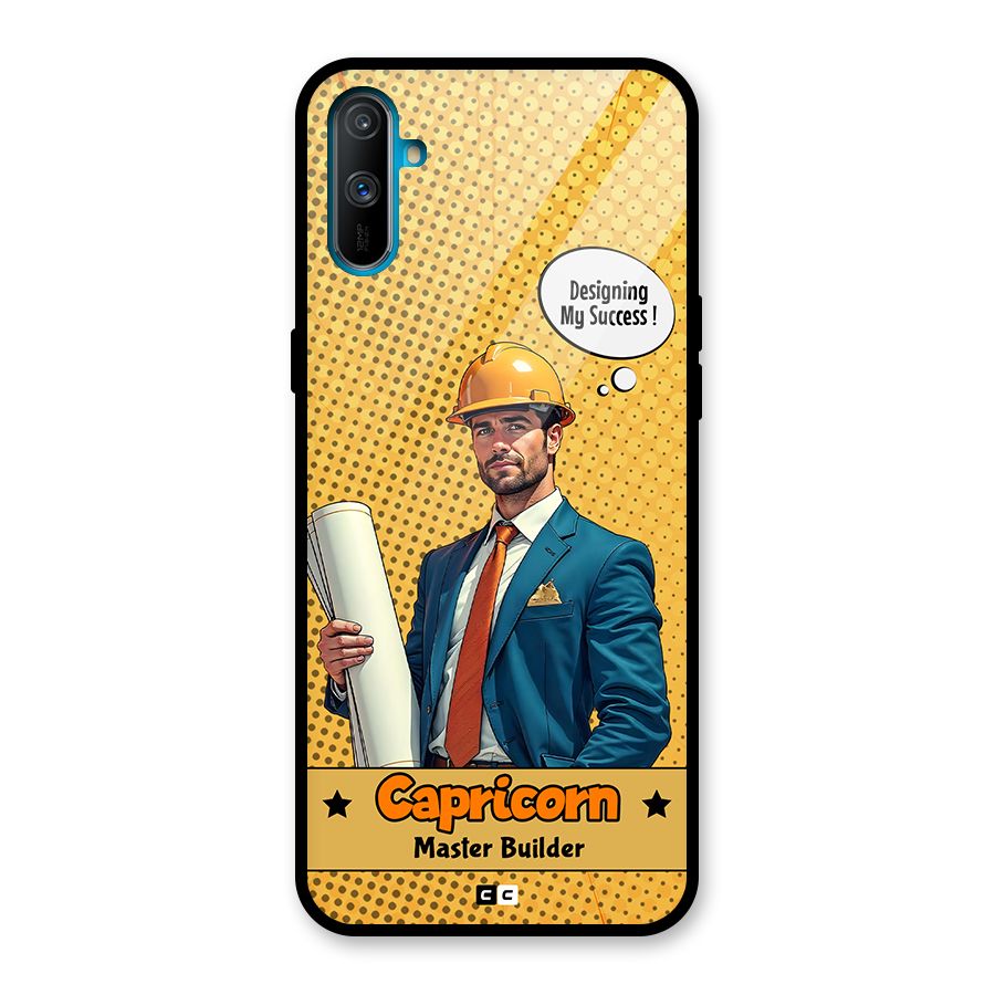 Successful Capricorn Glass Back Case for Realme C3
