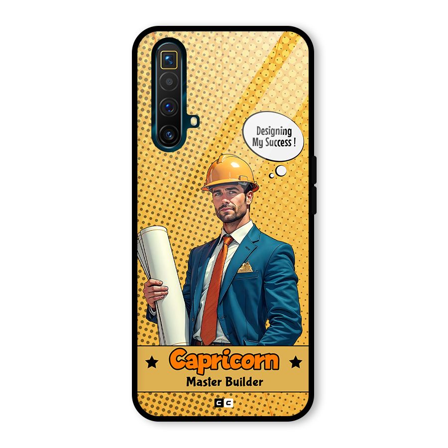 Successful Capricorn Glass Back Case for Realme X3