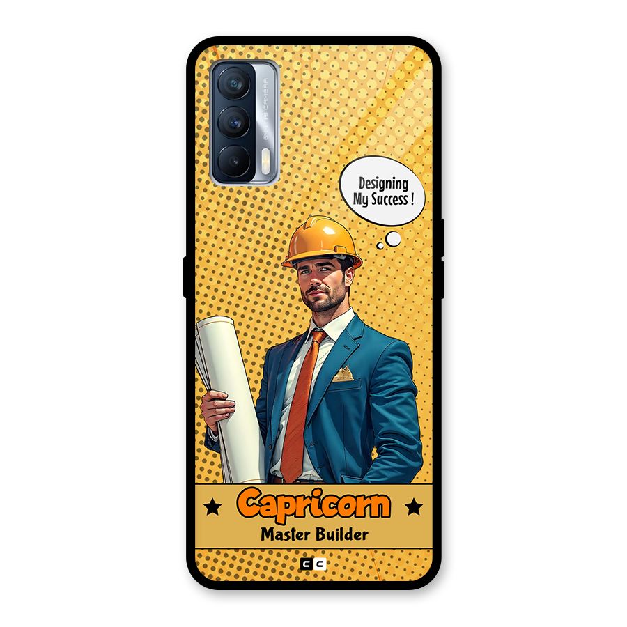Successful Capricorn Glass Back Case for Realme X7