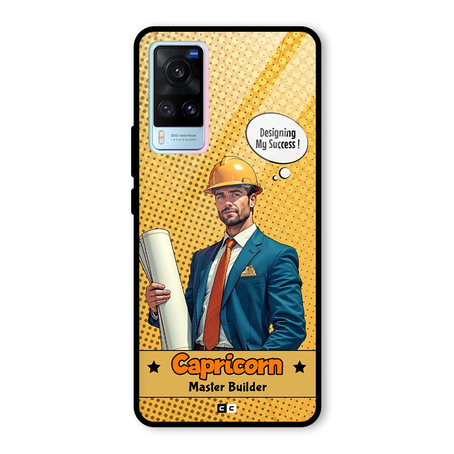 Successful Capricorn Glass Back Case for Vivo X60