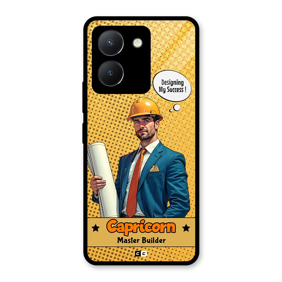 Successful Capricorn Glass Back Case for Vivo Y36