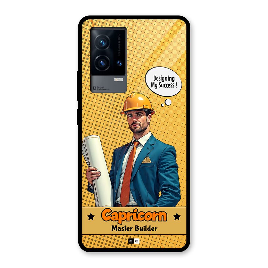 Successful Capricorn Glass Back Case for iQOO 9 5G
