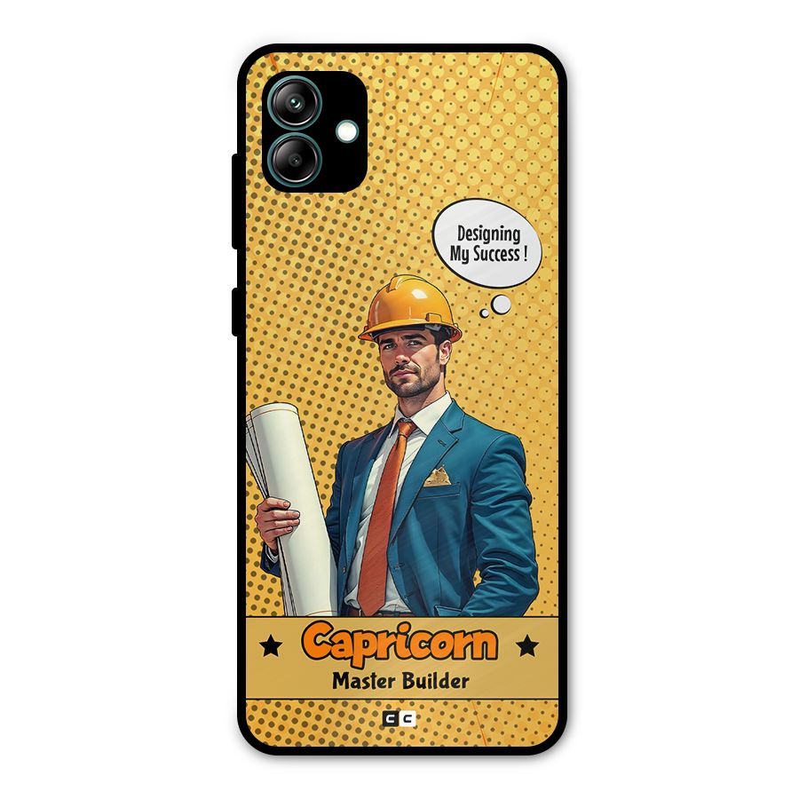 Successful Capricorn Metal Back Case for Galaxy A04