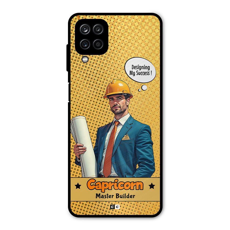 Successful Capricorn Metal Back Case for Galaxy A12