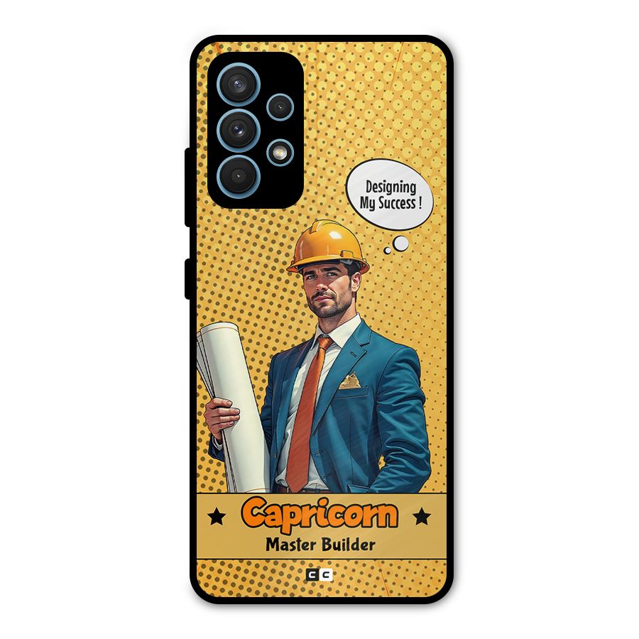 Successful Capricorn Metal Back Case for Galaxy A32