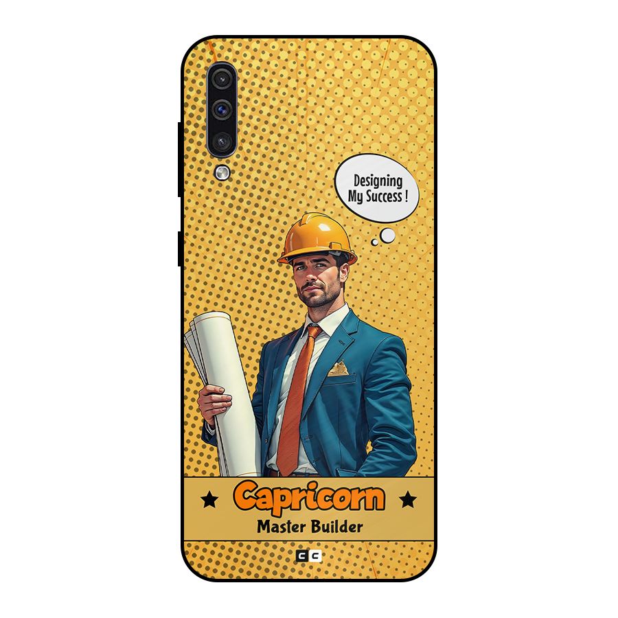 Successful Capricorn Metal Back Case for Galaxy A50