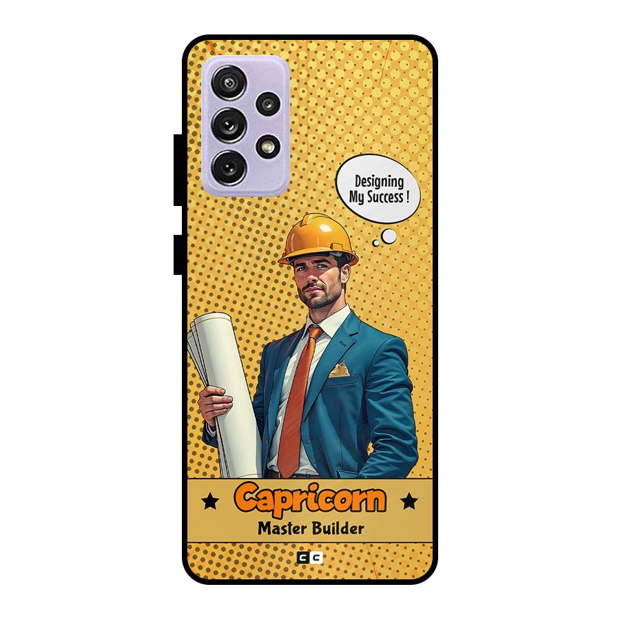 Successful Capricorn Metal Back Case for Galaxy A72