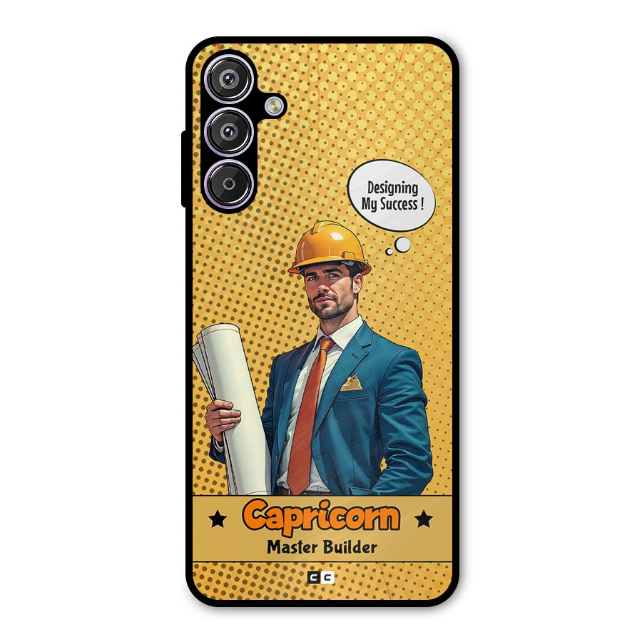 Successful Capricorn Metal Back Case for Galaxy F15