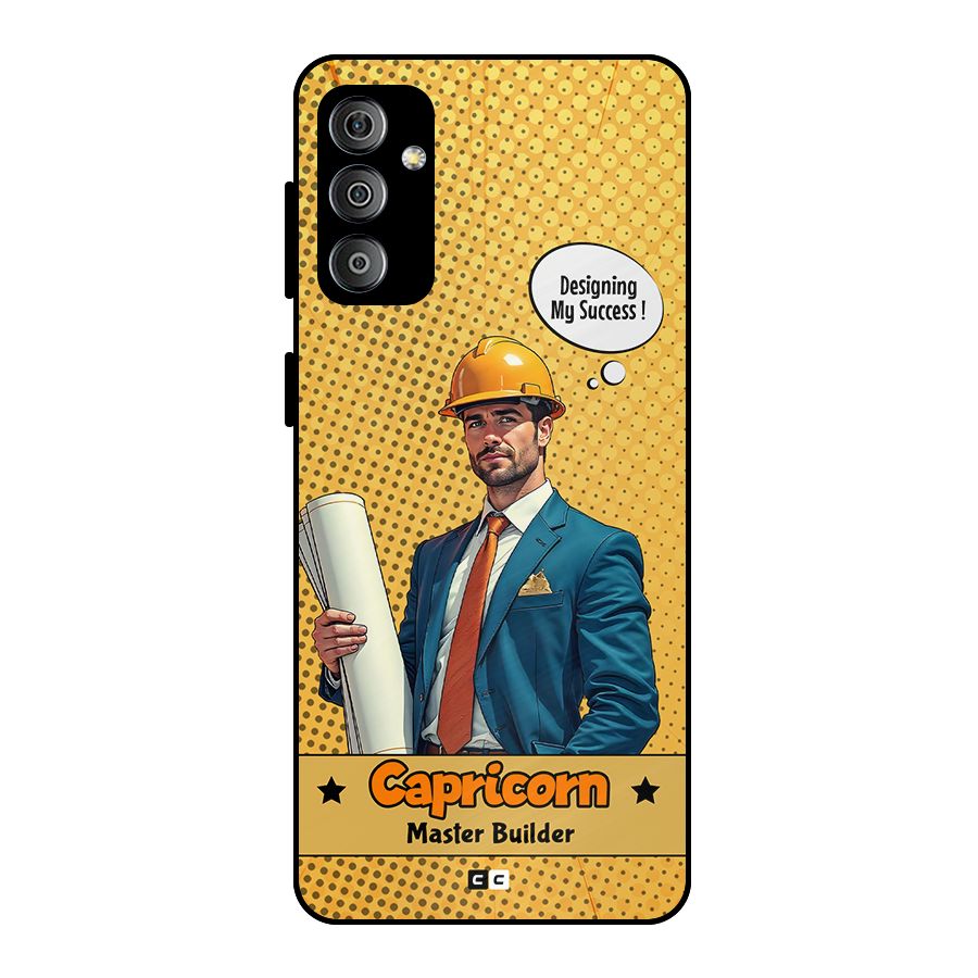 Successful Capricorn Metal Back Case for Galaxy F23