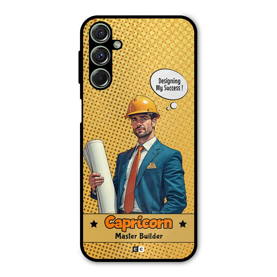 Successful Capricorn Metal Back Case for Galaxy F34