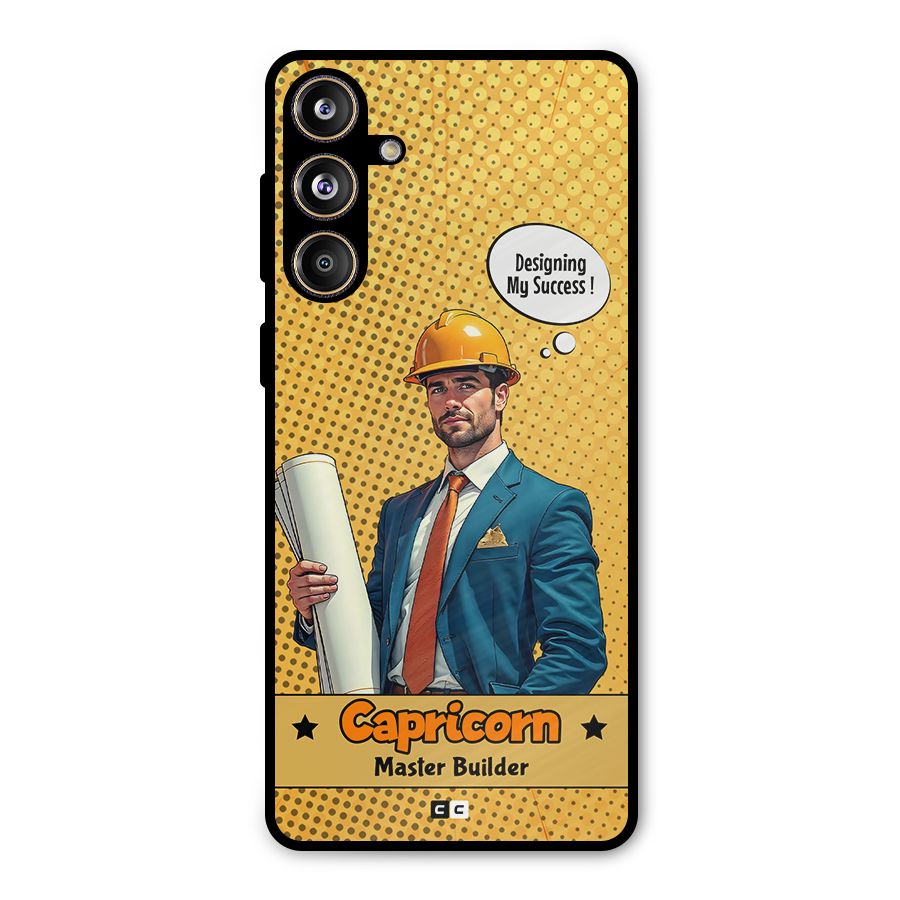 Successful Capricorn Metal Back Case for Galaxy F55