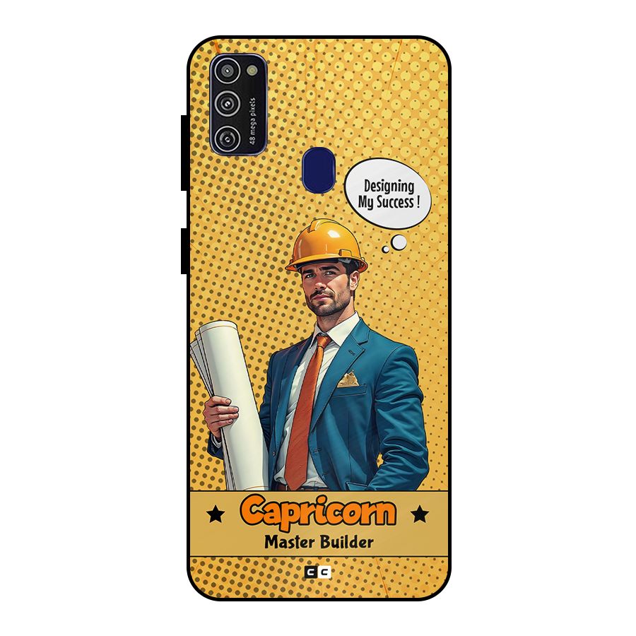 Successful Capricorn Metal Back Case for Galaxy M30s