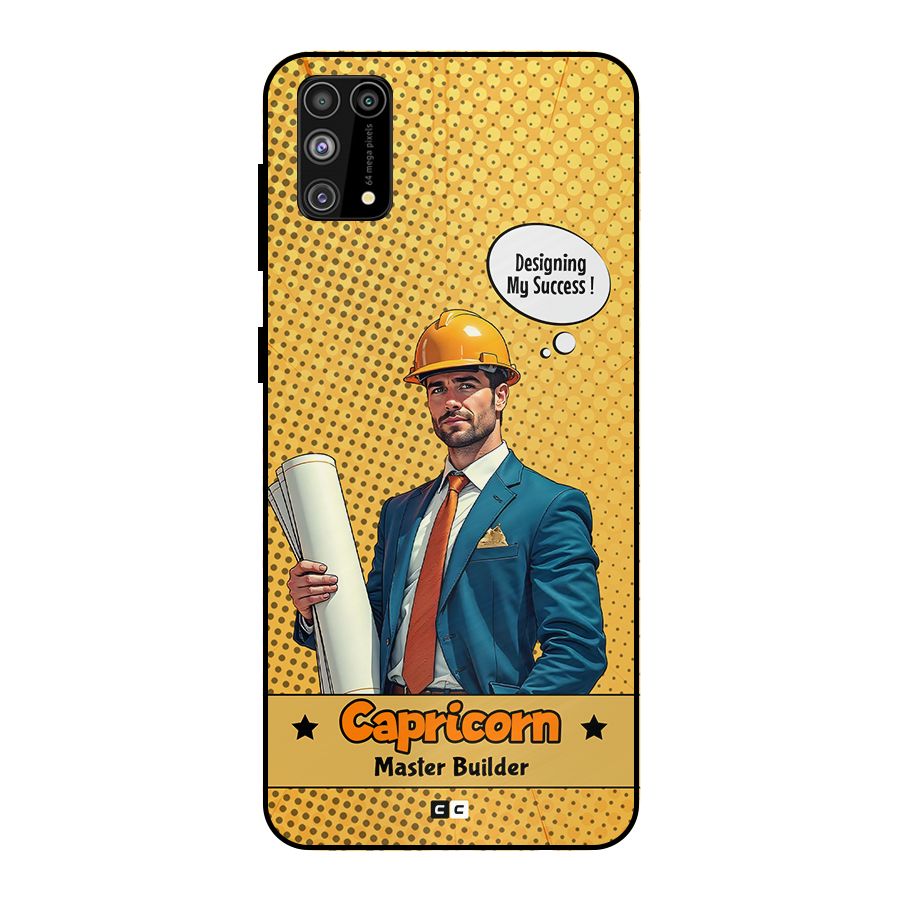 Successful Capricorn Metal Back Case for Galaxy M31
