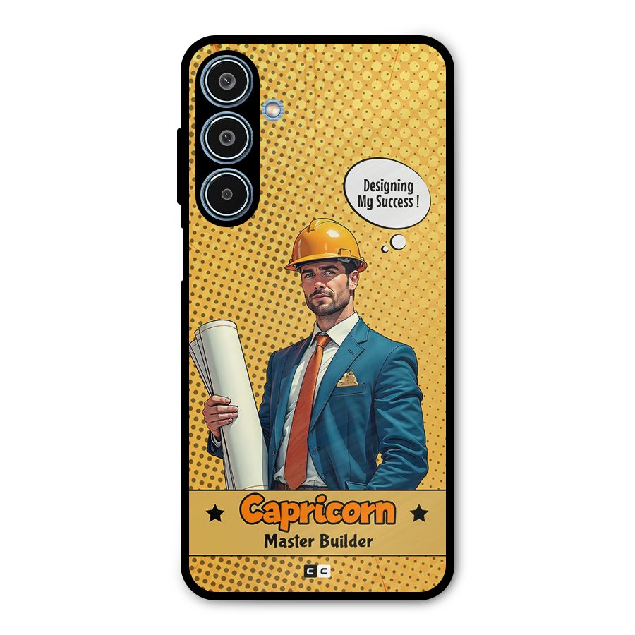 Successful Capricorn Metal Back Case for Galaxy M35