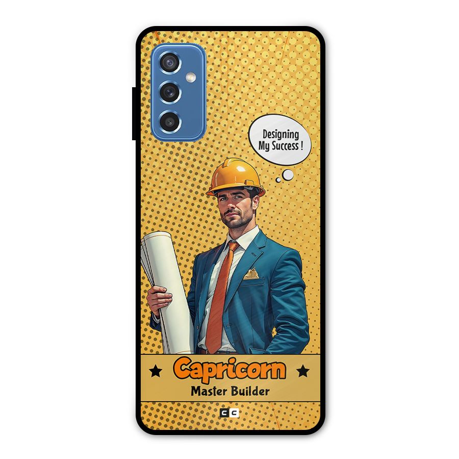 Successful Capricorn Metal Back Case for Galaxy M52 5G