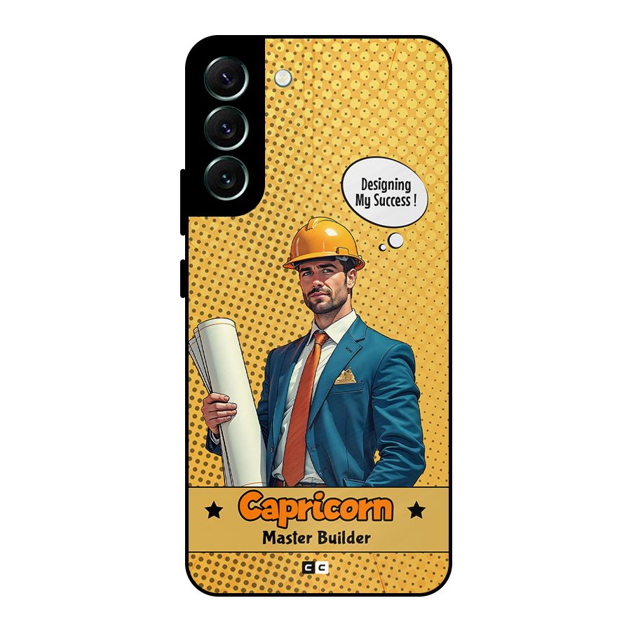 Successful Capricorn Metal Back Case for Galaxy S22 Plus 5G
