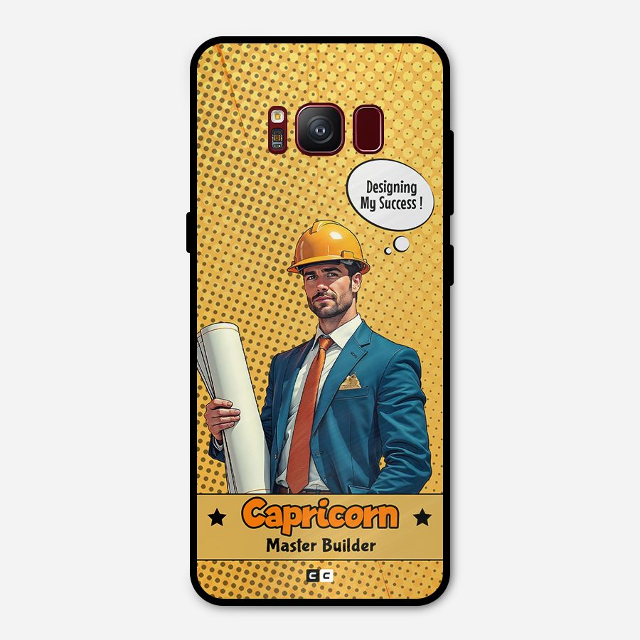Successful Capricorn Metal Back Case for Galaxy S8