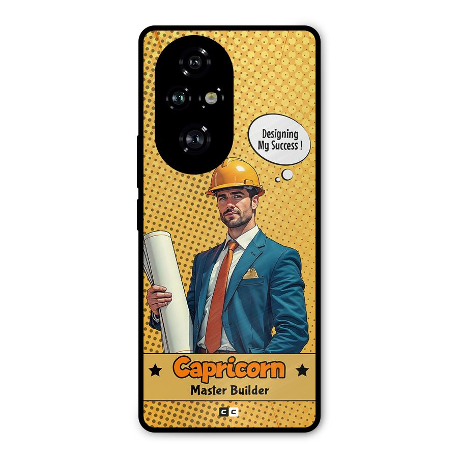 Successful Capricorn Metal Back Case for Honor 200 Pro