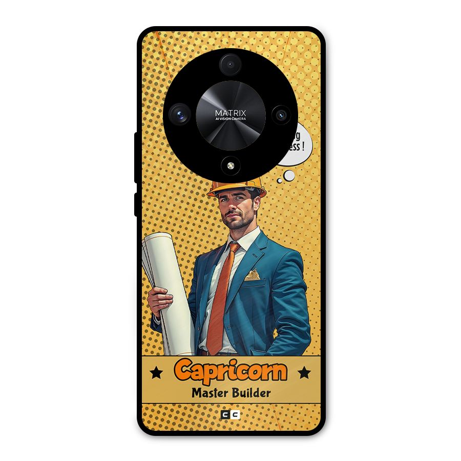 Successful Capricorn Metal Back Case for Honor X9b