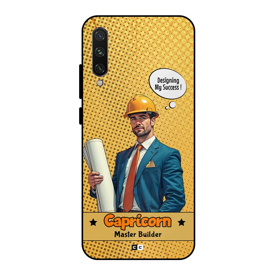 Successful Capricorn Metal Back Case for Mi A3