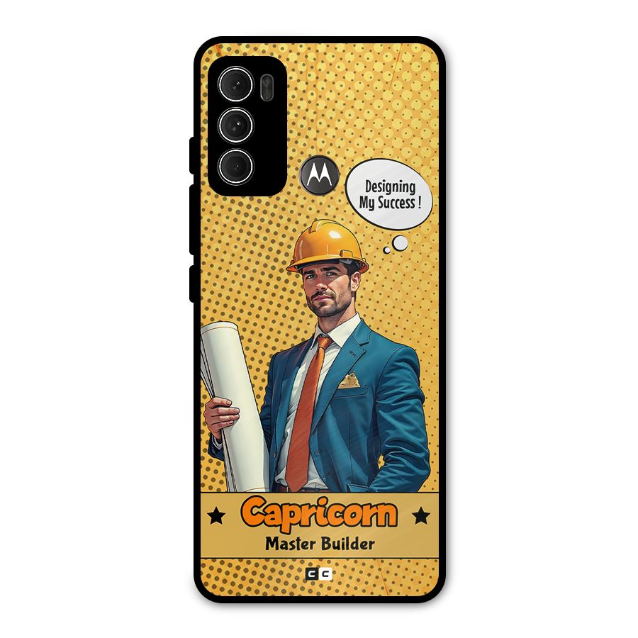 Successful Capricorn Metal Back Case for Moto G60