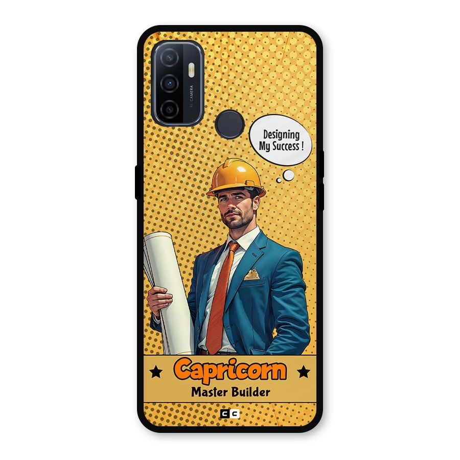 Successful Capricorn Metal Back Case for Oppo A53