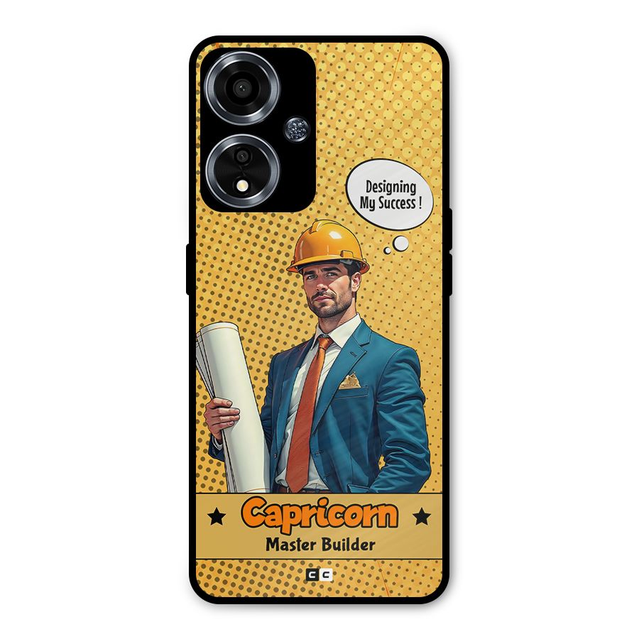 Successful Capricorn Metal Back Case for Oppo A59