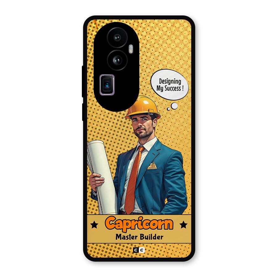 Successful Capricorn Metal Back Case for Oppo Reno10 Pro Plus