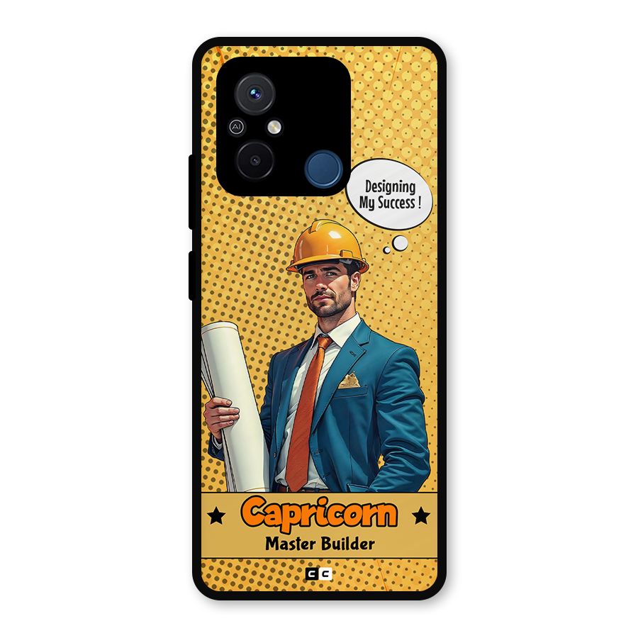 Successful Capricorn Metal Back Case for Poco C55