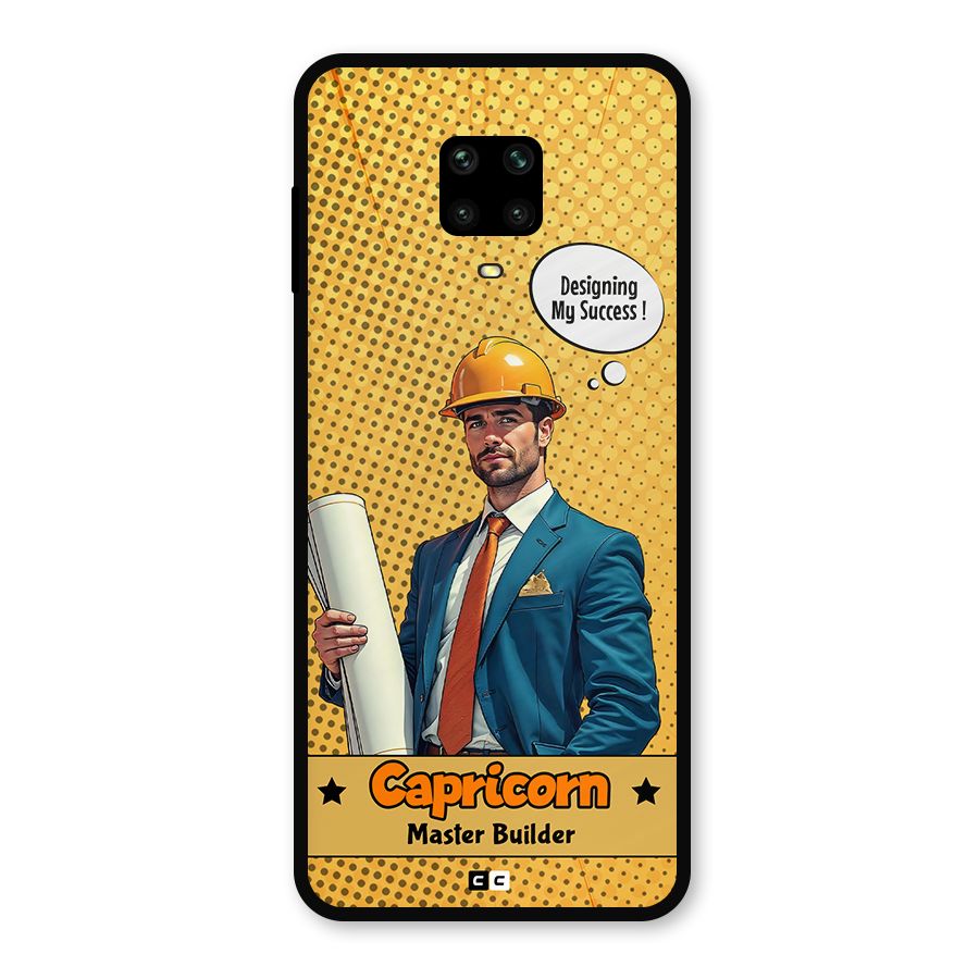 Successful Capricorn Metal Back Case for Poco M2
