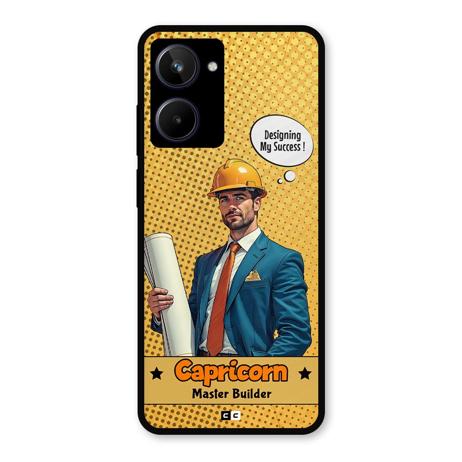 Successful Capricorn Metal Back Case for Realme 10