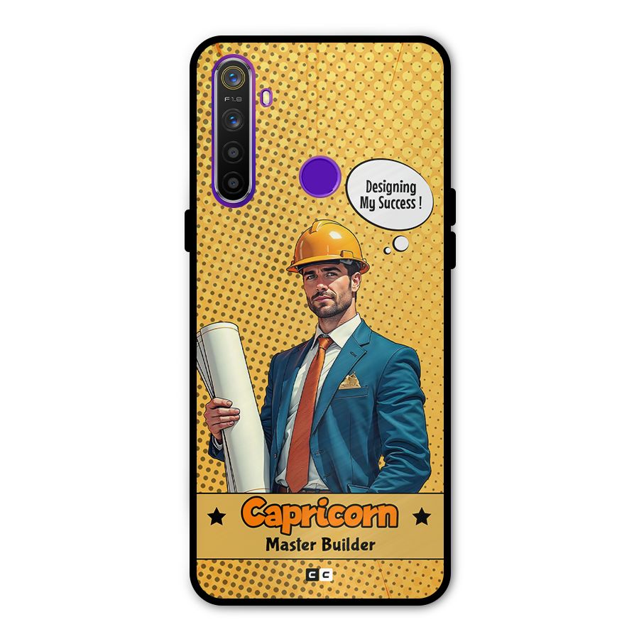 Successful Capricorn Metal Back Case for Realme 5