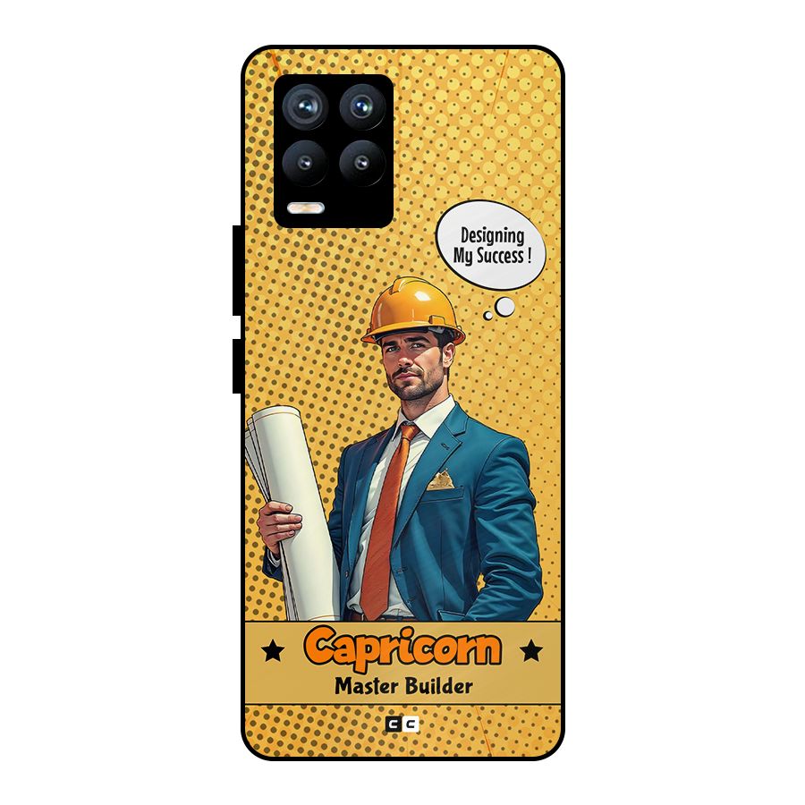 Successful Capricorn Metal Back Case for Realme 8