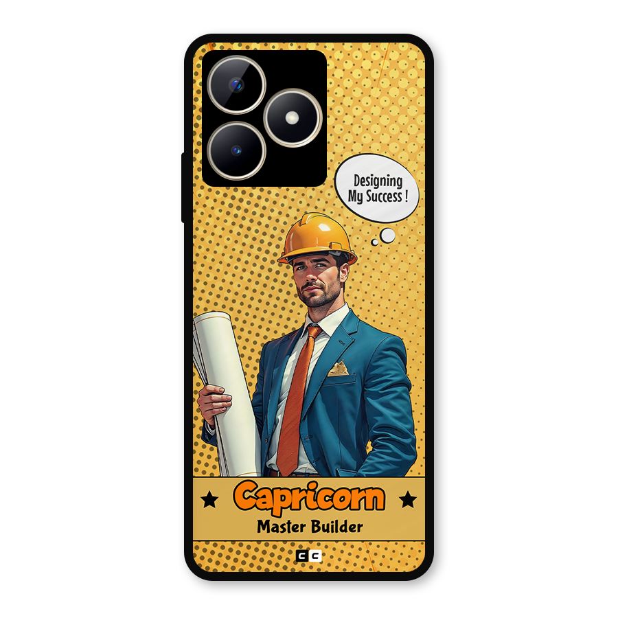 Successful Capricorn Metal Back Case for Realme C53