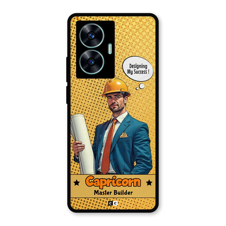 Successful Capricorn Metal Back Case for Realme C55