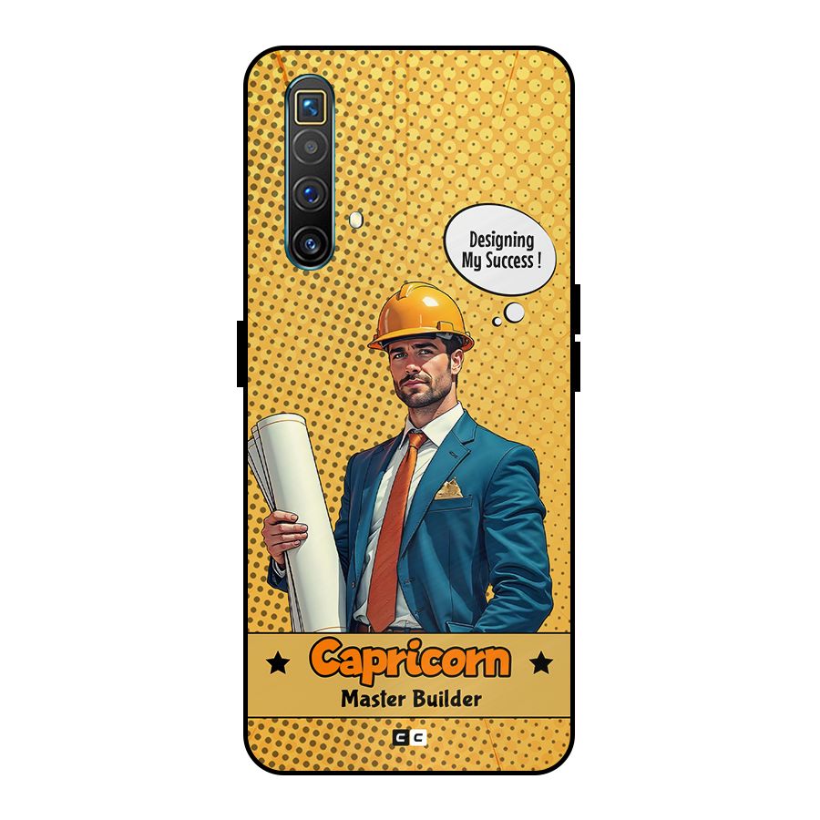 Successful Capricorn Metal Back Case for Realme X3