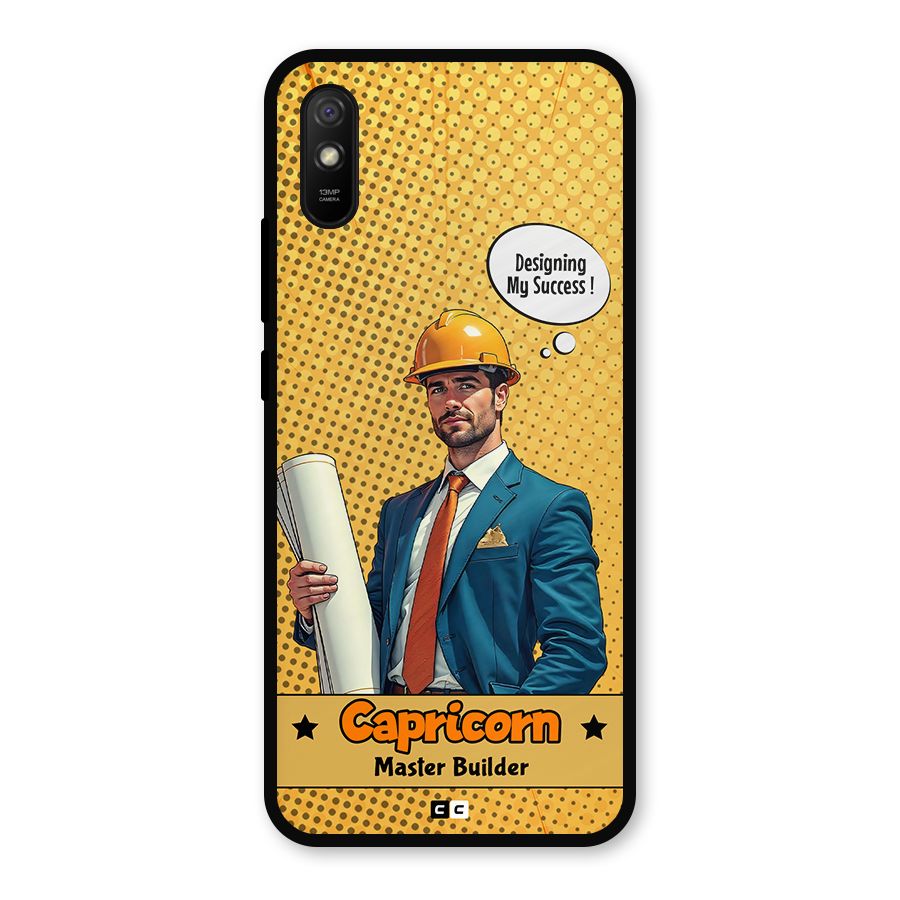 Successful Capricorn Metal Back Case for Redmi 9i
