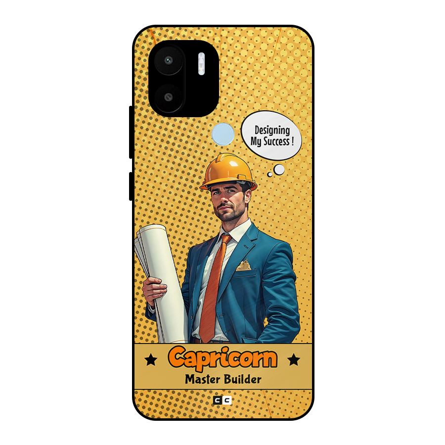 Successful Capricorn Metal Back Case for Redmi A1 Plus
